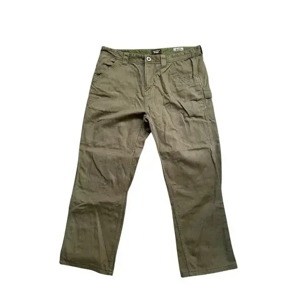 Seager Company Bison Canvas Pant Tobacco Brown Men’s 38 Relaxed - Picture 1 of 5